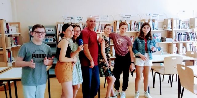 Camille, Elia, Emma, Nolann, Romane et Rwan